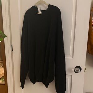 Oversized Black Sweater